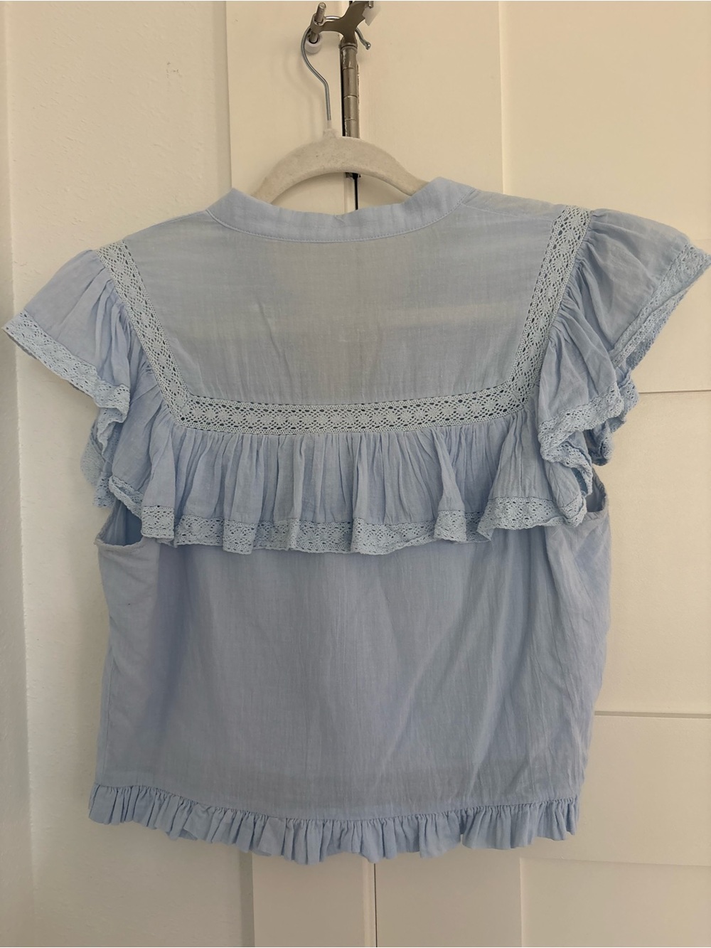 Day + Moon Ruffle Lace Mini Skirt Set - Picture 6 of 12